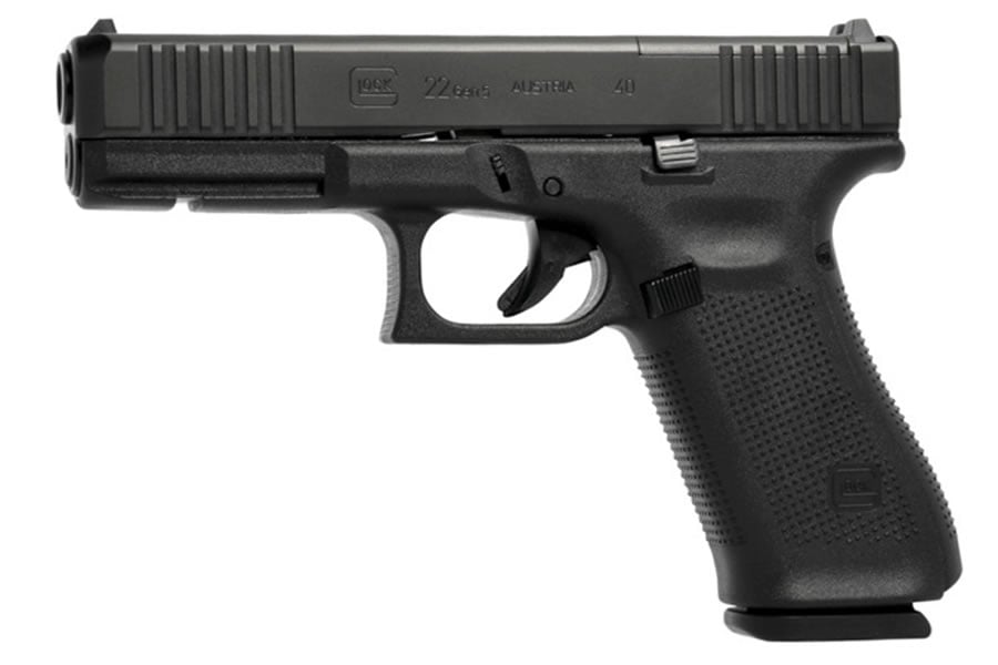 Glock 22 MOS Gen5 40 S&W Pistol with Front Serrations (LE)
